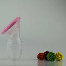 Load image into Gallery viewer, Silicone Milk Collector 100 ml Manual Pump