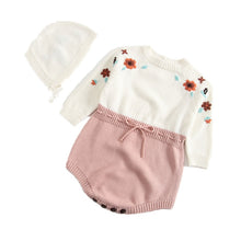 Load image into Gallery viewer, Baby Knitted Winter Romper