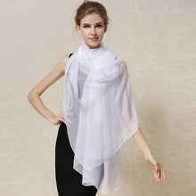Load image into Gallery viewer, 100% Pure Silk Scarf/Shawl for Women