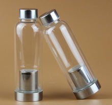 Load image into Gallery viewer, Glass Water Bottle with Infuser