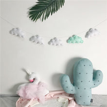 Load image into Gallery viewer, Nordic Felt Rabbit Garland Party Banner Kids Room Nursery Hanging Wall Decor Christmas Best Gifts Baby Shower Bunting Ornament