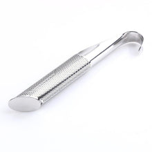 Load image into Gallery viewer, Tea Strainer Stainless Steel Strainer Infuser Pipe Design Tea Locking Ball Tea Spice Mesh Herbal Ball Cooking Tools Multi Style