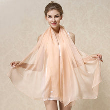 Load image into Gallery viewer, 100% Pure Silk Scarf/Shawl for Women