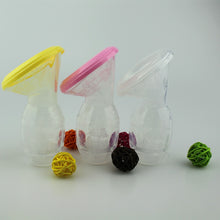 Load image into Gallery viewer, Silicone Milk Collector 100 ml Manual Pump