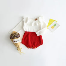 Load image into Gallery viewer, Baby Knitted Winter Romper