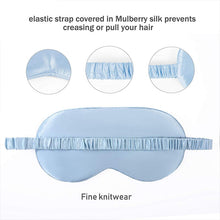 Load image into Gallery viewer, 100% Mulberry Silk Sleep Mask