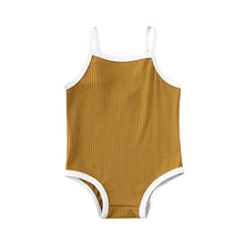 Load image into Gallery viewer, Girls Ribbed One Piece Bathing Suit