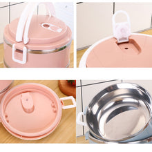 Load image into Gallery viewer, Stainless Steel Multilayer Bento Box - Portable Lunch Box for Work and Kids