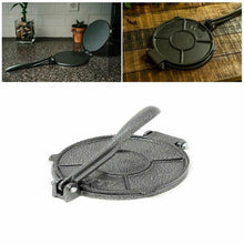 Load image into Gallery viewer, 8 Inch Cast Aluminum Tortilla Press