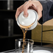 Load image into Gallery viewer, Bone Porcelain Tea Bowl with Top