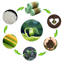 Load image into Gallery viewer, 50 Biodegradable Eco Friendly Garbage Bags