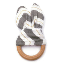 Load image into Gallery viewer, Organic Wood & Material Ring Teether