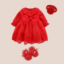 Load image into Gallery viewer, Babies First Christmas Outfit