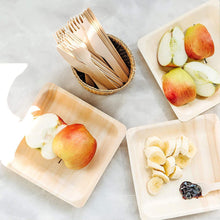 Load image into Gallery viewer, 5 Pcs Biodegradable Leaf Plates