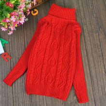 Load image into Gallery viewer, Child’s Warm Winter Knit Sweater Dress