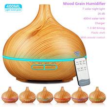 Load image into Gallery viewer, Wood Grain Essential Oil Diffuser