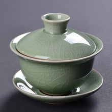 Load image into Gallery viewer, Bone Porcelain Tea Bowl with Top