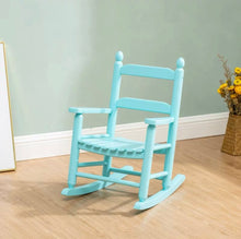 Load image into Gallery viewer, Children’s Wooden Rocking Chair