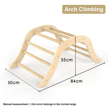 Load image into Gallery viewer, Pikler Climbing Triangle with Ramp