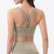 Load image into Gallery viewer, Cross Back Sports Bra