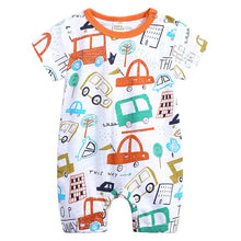 Load image into Gallery viewer, Short Sleeve Boys Romper