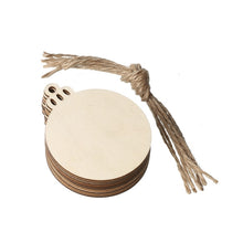 Load image into Gallery viewer, 10 DIY Wooden Christmas Ornaments