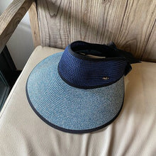 Load image into Gallery viewer, Women's Summer Bow-Knot Straw Sunhat
