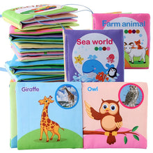 Load image into Gallery viewer, Child Soft Cloth Books