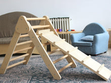 Load image into Gallery viewer, Pikler Climbing Triangle with Ramp