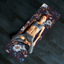 Load image into Gallery viewer, Non Toxic Suede Yoga Mat 6MM