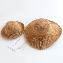Load image into Gallery viewer, Mommy & Me Matching Woven Hat