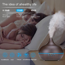 Load image into Gallery viewer, Wood Grain Essential Oil Diffuser