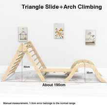 Load image into Gallery viewer, Pikler Climbing Triangle with Ramp