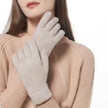 Load image into Gallery viewer, Crosshatch Cashmere Winter Gloves