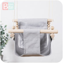 Load image into Gallery viewer, Wooden Baby/Toddler Hammock Swing