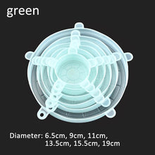 Load image into Gallery viewer, 6 pcs Reusable Silicon Covers