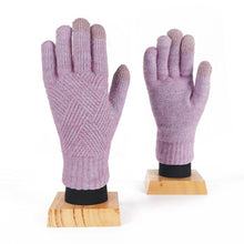 Load image into Gallery viewer, Crosshatch Cashmere Winter Gloves