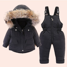 Load image into Gallery viewer, Warm Winter Children's Snow Suit and Matching Jacket Set