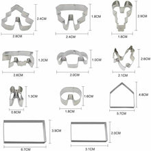 Load image into Gallery viewer, Gingerbread House Cookie Cutter Mold