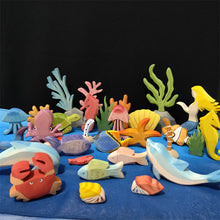 Load image into Gallery viewer, Montessori Ocean Animal Figures for Kids
