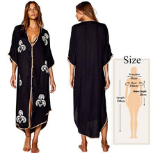 Load image into Gallery viewer, Embroidered Beach Tunic