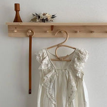 Load image into Gallery viewer, Rattan Kids Garment Organizer Rack with Wall Hooks or Rattan Hanger Sets