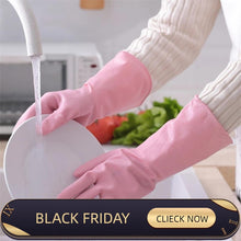 Load image into Gallery viewer, Silicone Cleaning Gloves