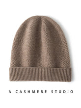 Load image into Gallery viewer, Unisex Cashmere Knit Beanie - Soft & Warm Winter Hat