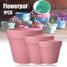 Load image into Gallery viewer, Colored Ceramic Flower Pot