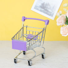 Load image into Gallery viewer, Kids Supermarket Grocery Trolley Pretend Play Shopping Cart Toy Educational