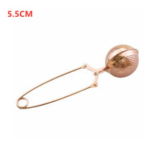 Load image into Gallery viewer, New 1PC Stainless Steel Tea Infuser Sphere Mesh Tea Strainer Coffee Herb Spice Filter Diffuser Handle Tea Ball