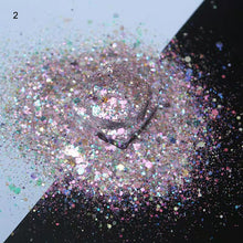 Load image into Gallery viewer, Eco-Friendly 50g Holographic Cosmetic Glitter Powder