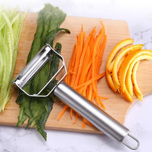 Load image into Gallery viewer, Stainless Steel Peeler Fruit Vegetable Multifunction Grater Julienne Peeler Slice Melon Potato Carrot Cucumber Home Kitchen Tool