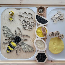 Load image into Gallery viewer, Flisat Table Inserts Toys Sensory Activities Life Cycle Color Inserts Bee Caterpillar Board Montessori Educational Wooden Toys